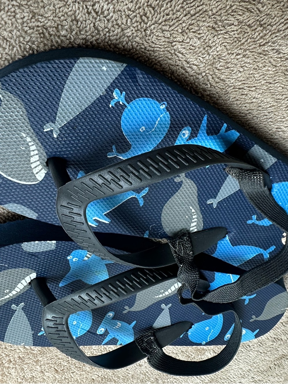 Kids Blue Slip-On Water Shoes and Sandals - Picture 11 of 16